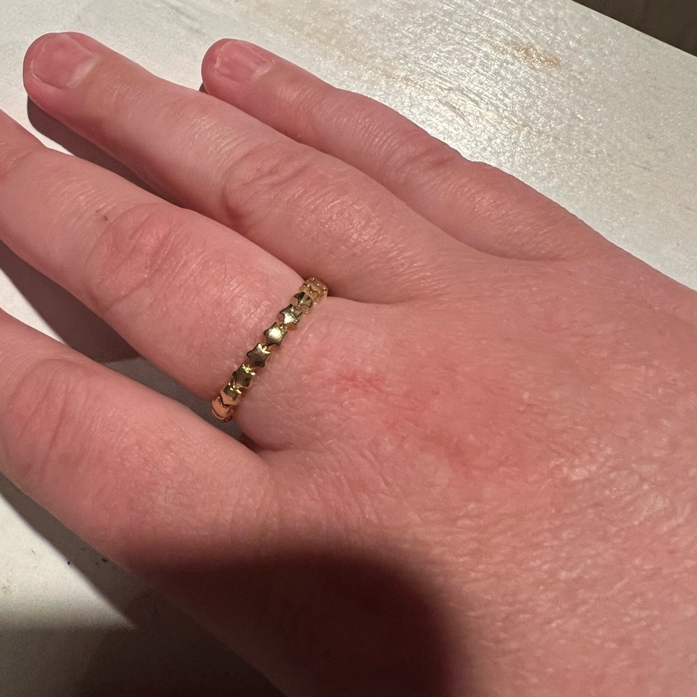 Gold Filled Star ⭐️ Band Ring 💍